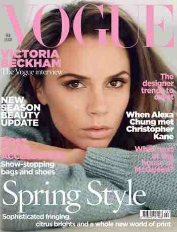 Victoria Beckham Vogue 2011. with Victoria Beckham and